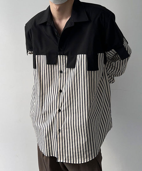 Stripe Block Shirt