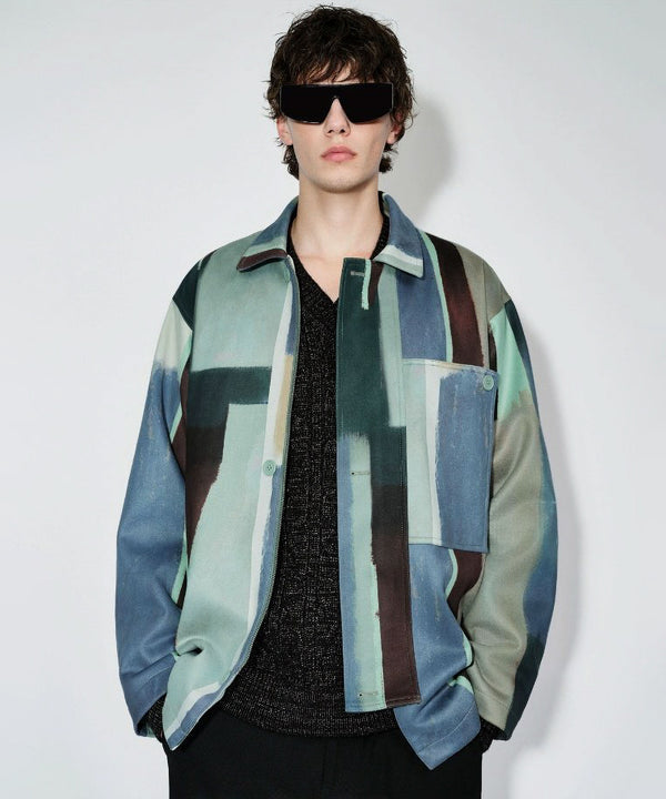 Printed Loose Jacket
