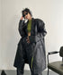 Oversized Faux Leather Jacket