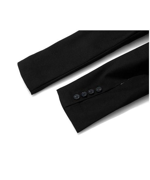 Pleated Panel Tailored Jacket