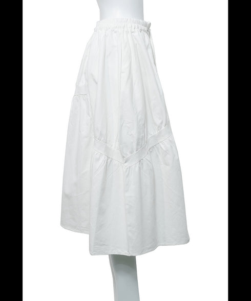 Asymmetric Switching Flare Skirt