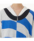 Wavy Stripe Oversized Knit Vest