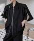Double Zip Short Sleeve Blouson
