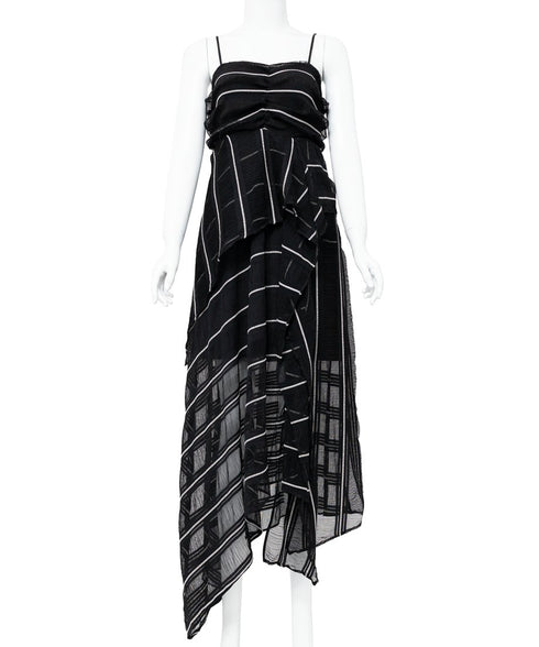 U-neck See-through Top