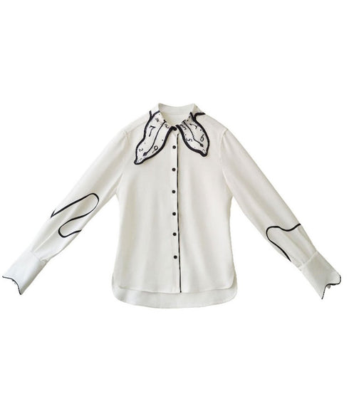 Watch Collar Blouse