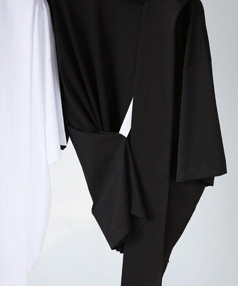 Asymmetric Layered Cut Top