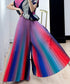 Gradation Pleat Pants
