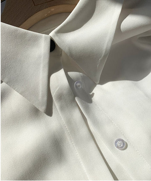 Pleated Sleeve Blouse