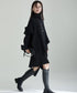 Slit Knit Dress & Poncho Co-ord