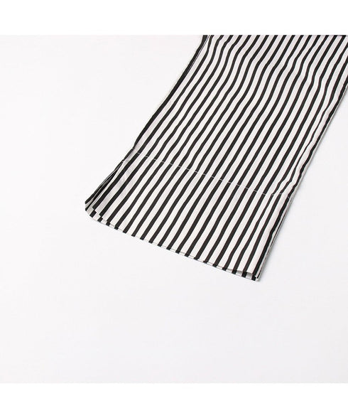 Stripe Shirt&Pants Co-ord