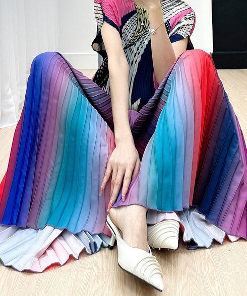 Gradation Pleat Pants