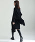 Slit Knit Dress & Poncho Co-ord
