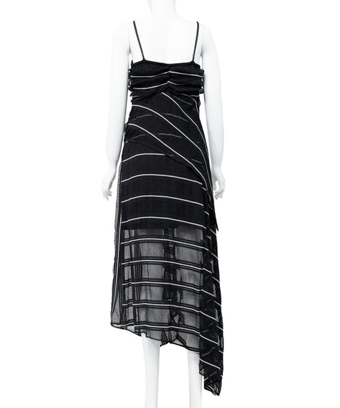 U-neck See-through Top