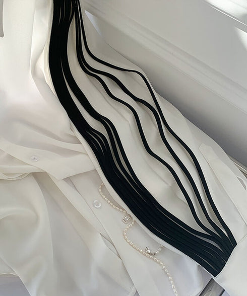 Pleated Sleeve Blouse