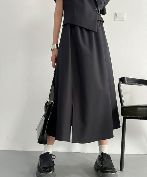 Faux Two-piece Dress