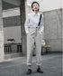 Suspender Straight Pants
