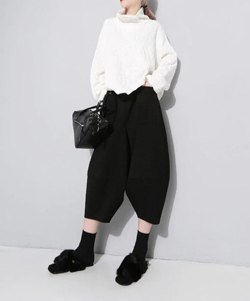 Calf Length Sarouel Pants