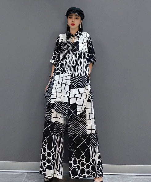 Tribal Logic Blouse & Pants Co-ord