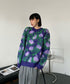 Flower Jacquard Sweater