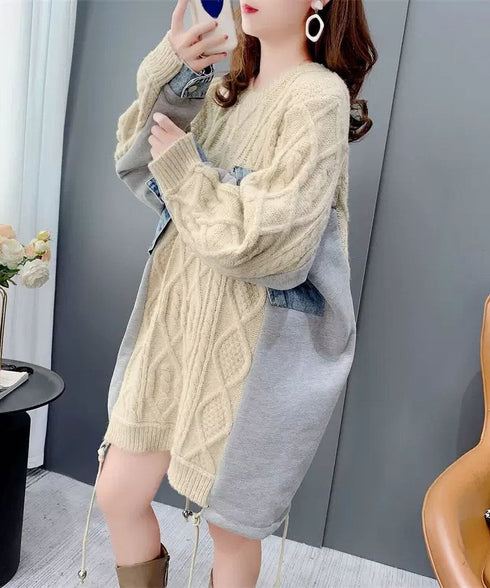 Combination Cable Sweater