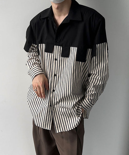 Stripe Block Shirt