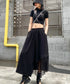 Layered Mesh Hem Skirt