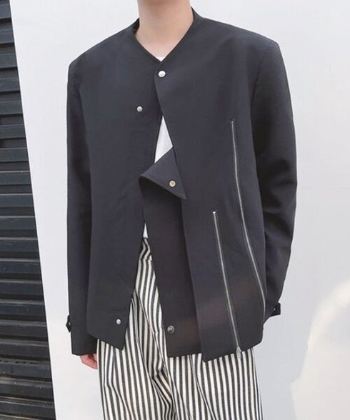 Asymmetric Zip Jacket