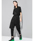 Layered Pleat Asymmetry Pants