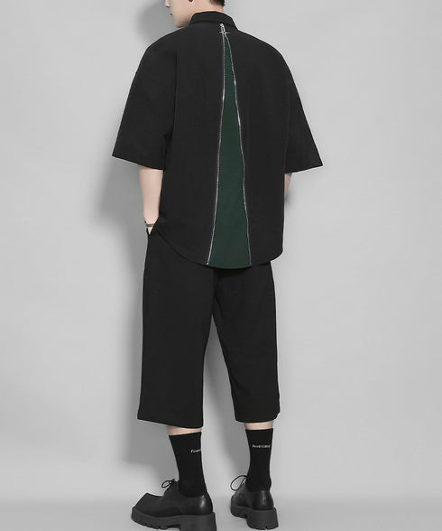 Back Zip Shirt