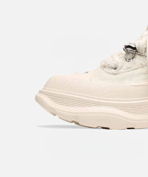 Canvas Platform Shoes