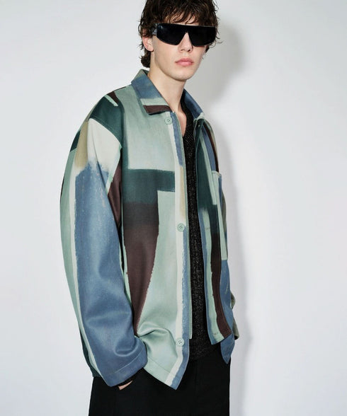 Printed Loose Jacket