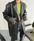Oversized Faux Leather Jacket