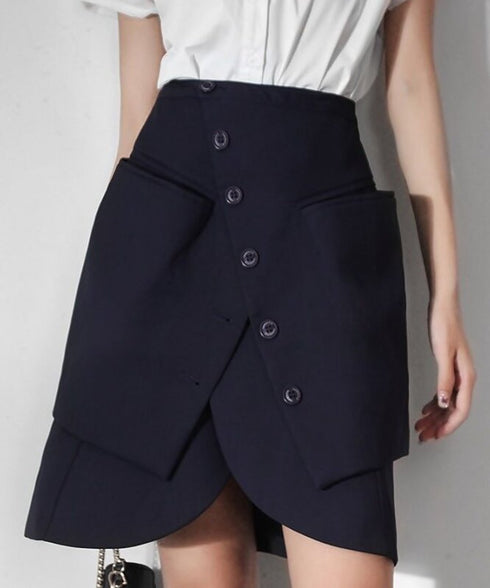 Layered Mini Skirt