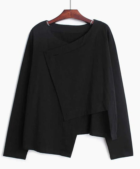 Asymmetrical Split T-shirt