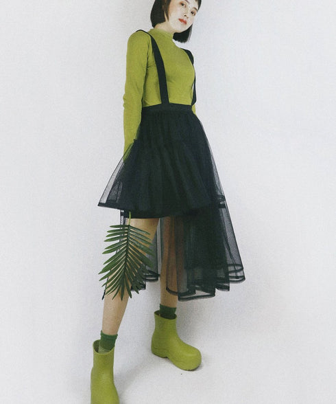 Tulle Suspender Skirt