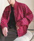 Red Check Zip Jacket