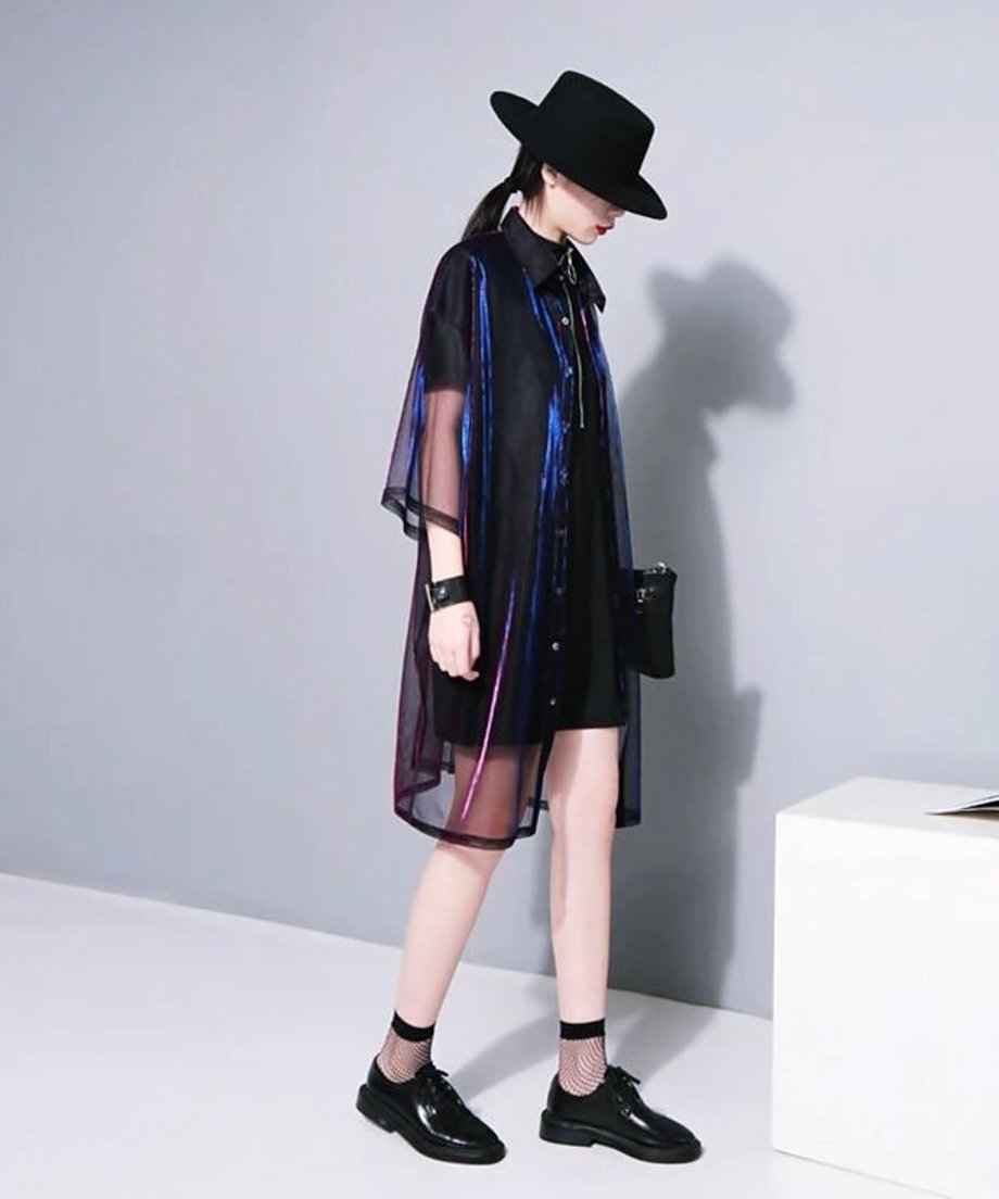 SUN-S23C07124 LONATA BLACK BLOUSE 0