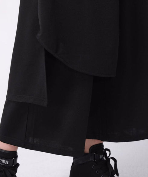 Cropped Layered Pants