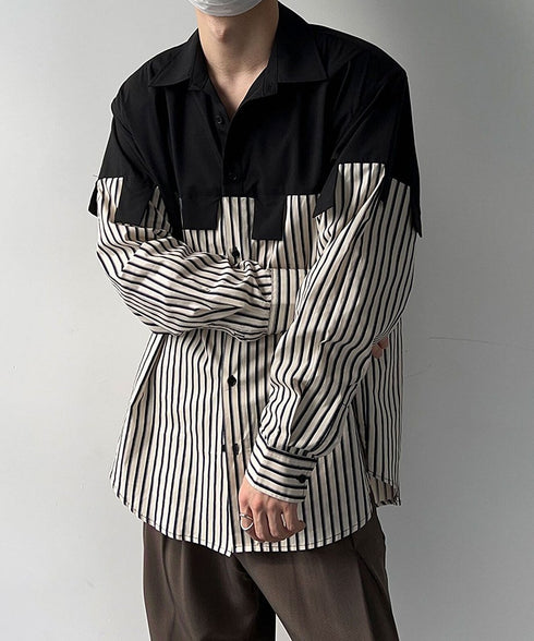 Stripe Block Shirt
