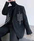 Monochrome Check Jacket
