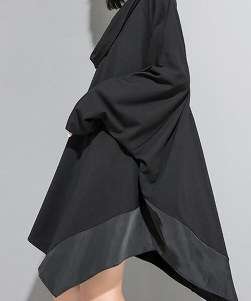 Drape Zip Oversized Pullover