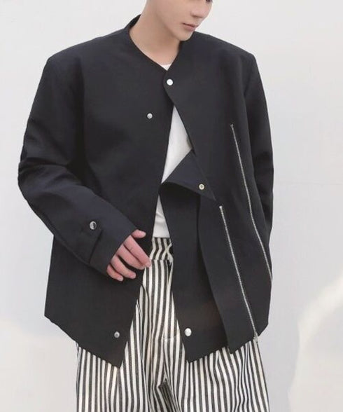 Asymmetric Zip Jacket