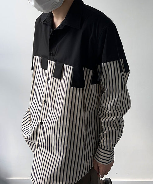 Stripe Block Shirt