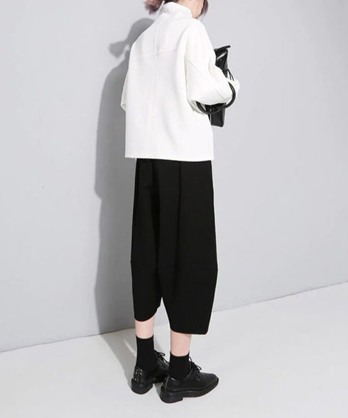 Calf Length Sarouel Pants