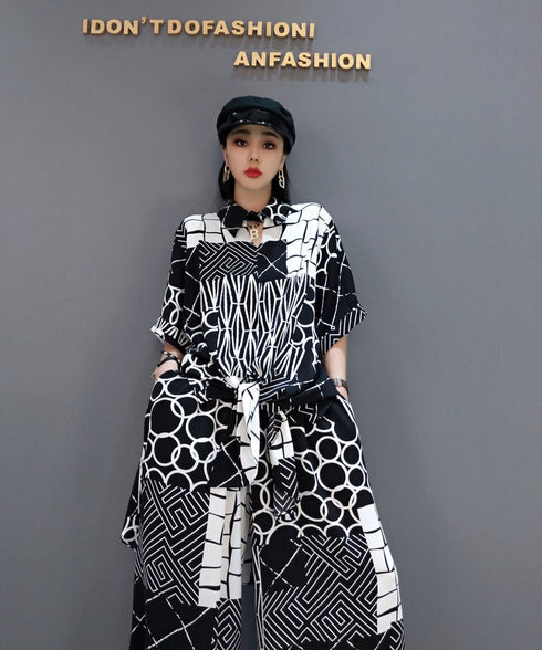 Tribal Logic Blouse & Pants Co-ord