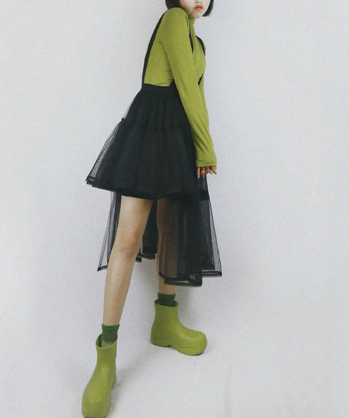 Tulle Suspender Skirt