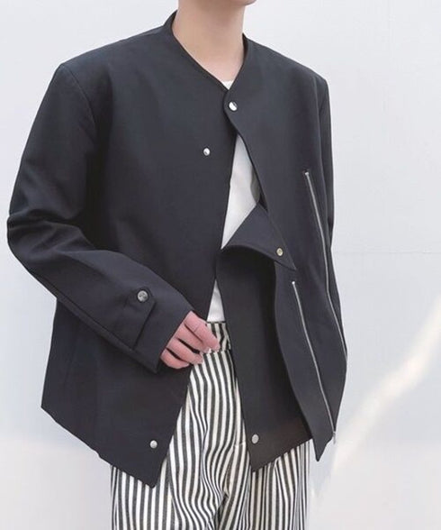 Asymmetric Zip Jacket