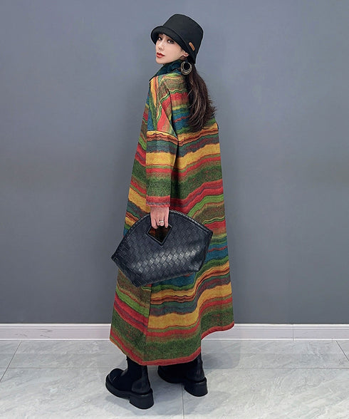 Off Neck Striped Dress