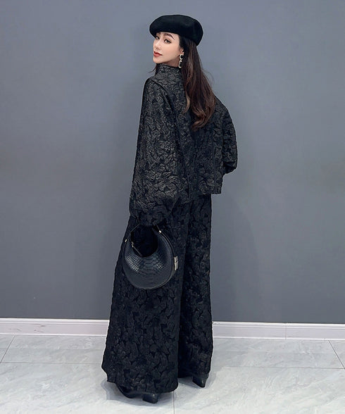 Billowy Sleeve Top & Pants Co-ord