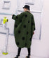 Oversized Polka Dot Coat
